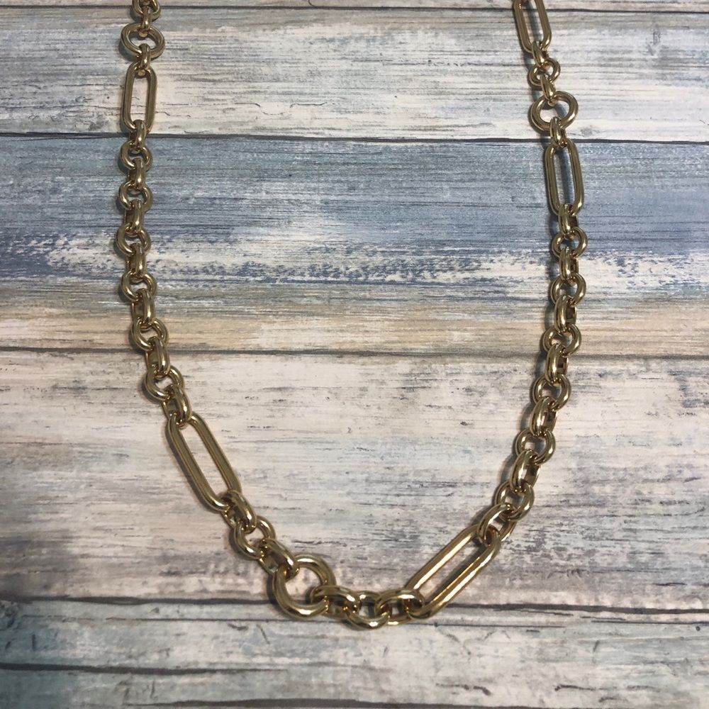 Kate Spade Goldie‎ Links Necklace NWOT 34" Chunky